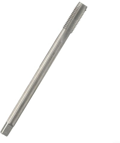 Besttoolifes Grifo de rosca métrica M9 x 1.25 extra largo de 110 mm para Prime Speed Steel 6542 Dispositivo de roscado de flauta recta para perforación de máquina CNC y fresado a mano derecha para