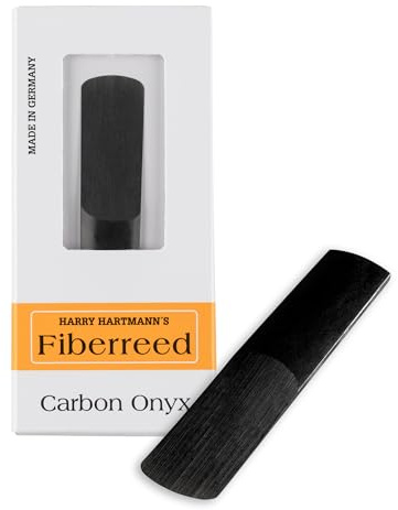 Fiberreed Carbon Onyx Altsaxophon Blatt Saxophon Blätter Alt Sax (MS (Medium Soft = 2))