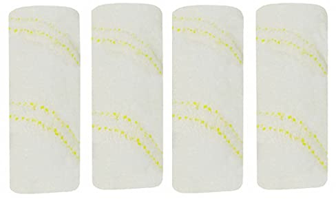 Mikrofaserwalzenset, 2.055-006.0 Mehrflächen-Rollensatz Kompatibel mit Kärcher FC3/FC5/FC7 Hartbodenreiniger 2055-007.0 (Waschbar, schonende Feuchtreinigung aller Hartböden) - 4 Stück