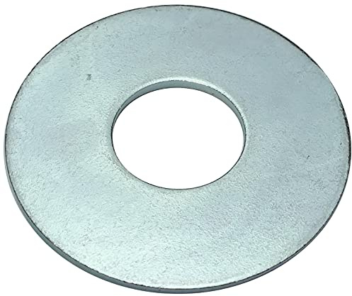 AERZETIX - C49706 - Lot de 100 Rondelles de carrossier plates larges - M12 Ø13x35x1.50 - en acier zingué