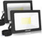 MEIKEE Projecteur Led Exterieur 60W, 5200LM 72 LEDs Blanc Froid 6500K, Lot de 2, Spots LED Extérieur, Étanche IP66, Projecteur LED Eclairage de Sécurité pour Jardin, Cour, Garage, Entrée