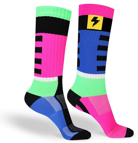 Calze Sportive per uomo e donna - Calzini Lunghi Sportivi ideali per Running, Trekking, Corsa, Tennis, Padel, Ciclismo e sport in generale - Inshock Barcelona