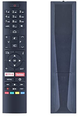 GOUYESHO 2in1 Ersatz CT-8557 RC43157 Fernbedienung Kompatibel mit Toshiba/Hitachi/Android TV 32WA2063DA 32LA2063DG 43UA2063DG 43UA2063DA 50UA2063DG 55UA2063DG 58UA2063DG 65UA2063DG