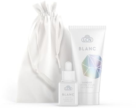 LCN Set 1 Blanc Xmas Christmas Weihnachten Beauty Set 3tlg. - Handcreme, Nagelöl und Samtbeutel