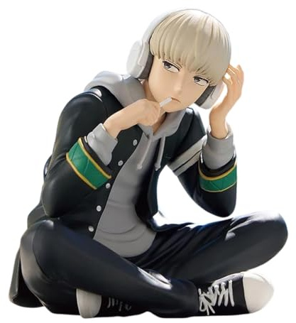 Banpresto Figurine d'action à Collectionner Kaji REN Wind Breaker Sitting - Chatting Time ! 9 cm, BP29420P, Multicolore, idéale pour Les Fans d'anime