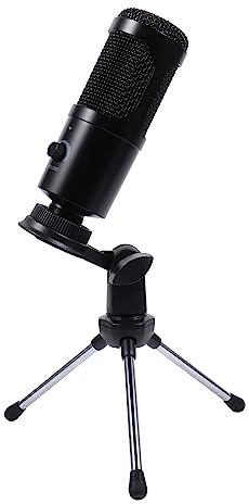 Abaodam USB-konferenzmikrofon Mit Kondensator Mikrofon Für Spiel- Und Geschäftskonferenzen Pc-mikrofon Mit Lautstärkeregler Und Exzellenter Klangqualität Für Videokonferenzen