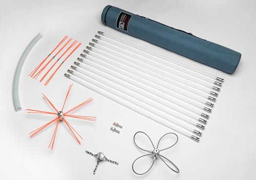 HANSA Tornado Pro Système de nettoyage de cheminée rotatif, système de balayage rotatif, kit de nettoyage de cheminée pour professionnels (14)