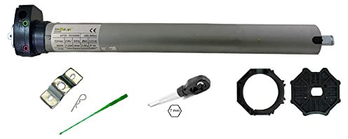 Motore per tapparelle e tende da sole 100 kg 50 Nm InDeM MT50M con manovra di soccorso