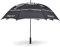 Titleist StaDry Double Canopy Umbrella, Black/White