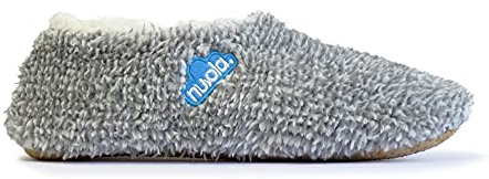 NUVOLA. Zapatillas de casa Polar para Mujer y Hombre, Gris, 40/41 EU