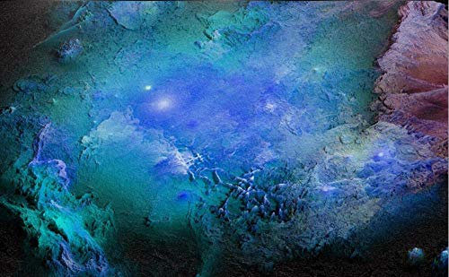 Papel Pintado Pared 150x105 cm Arenisca Abstracto Cielo Estrellado Fantasía Mural Infantil Fotomurales 3D Papel Tapiz Decorativos