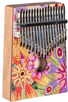 Art Series Kalimba 17 Flower Power