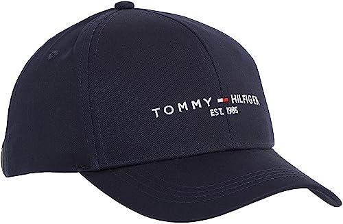 Tommy Hilfiger Herren Cap Established Basecap, Blau (Desert Sky), Einheitsgröße