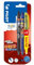PILOT FriXion Clicker 0.7 Naruto Shippuden Limited Edition – Radierbarer, nachfüllbarer Gel-Tintenroller mit thermosensitiver Tinte, 2 Stifte (Schwarz & Blau) + 1 FriXion Light (Gelb)