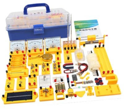 HuadaXtai Kit D'apprentissage de L'électricité Des Circuits électromagnétiques pour Les étudiants, Cadeau D'anniversaire