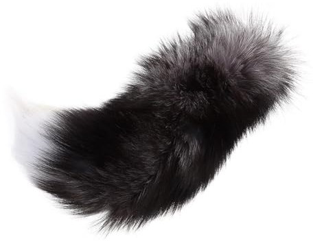 ANDRESLAD Fuchs Fuchsschwanz Realistisch Schwanzkostüm Requisite Für Cosplay Zum Anziehen Als Dekoration Magnetisches Design Leicht Anbringen Entfernen Partys Auftritte Cosplay-kostümschwanz