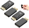 KARELLS Lot de 4 adaptateurs DisplayPort vers HDMI, 4K DP vers HDMI, Adaptateur Displayport vers HDMI, Adaptateur Displayport vers HDMI, Adaptateur DP vers HDMI pour PC, TV, Moniteur et Projecteur