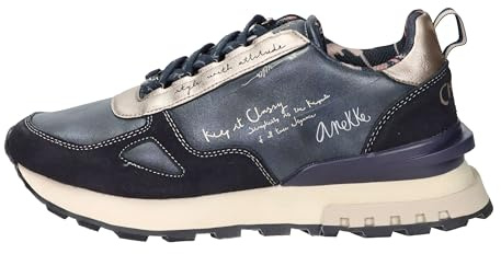 Anekke Sportive da Donna Stile Casual e Suola Track, Navy, 41 EU