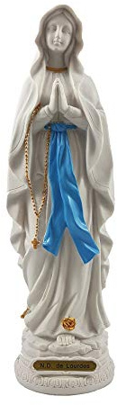 BGT Madonna von Lourdes Statue Deko Figur Mutter Gottes Heilige Maria Heiligenfigur