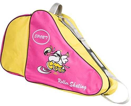 Ceestyle Skatebag Schlittschuhtasche mit Henkeln Eishockey-Bag mit Reisverschluss & praktischen Fächern inkl. verstellbarem Trageriemen