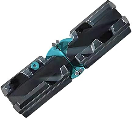 Boîte à outils 2 en 1 multifonction pour le travail du bois, la scie, l'arche à onglet pour plinthes précises, accessoires de travail du bois, 30,8 x 8,4 x 6,4 cm