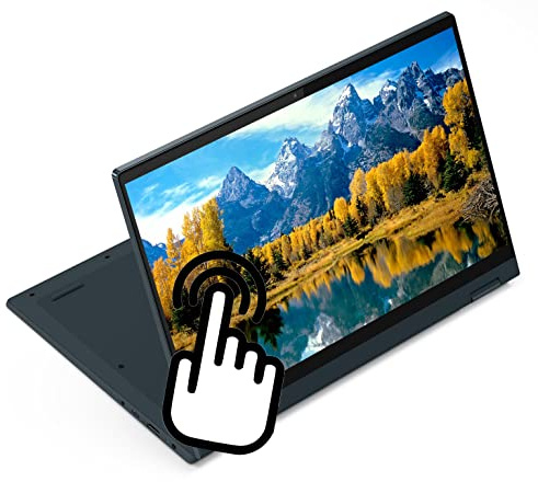Lenovo IdeaPad Flex 5i 14 pulgadas FHD 2 en 1 pantalla táctil portátil Intel Core i3-1115G4 (hasta 4.1GHz), 4GB RAM 128GB PCIe SSD, azul Abyss, Windows 11 en modo S con accesorios 3in1