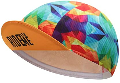 Bikingbros Man's Cycling Cap - Polyester Road Cycling Hat-Under Helmet - Cycling Helmet Liner Breathable&Sweat Uptake