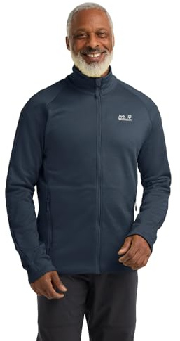 Jack Wolfskin Herren Peak District Fz M, Midnight Sky, S EU