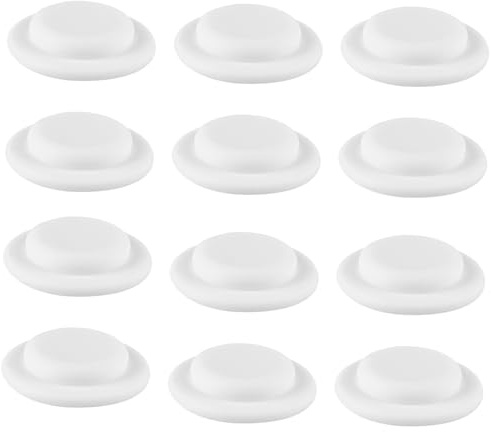 IWOWHERO 1 Satz 12 Stück Milchaufbewahrungsbecher Dichtungsscheiben Babyflaschen Dichtungsscheibe Dichtungskappen Deckel Dichtungsscheibe Für Gläser Weithals Sammelflasche