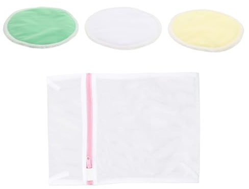 VICASKY 4pièces Coussins Allaitement Réutilisables Anti-galactorrhée Design Confortable Et Respirant Protection Lavable Pour Mamans Allaitantes