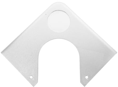 LOCKLGFMCZ Biljardbord Rostfritt Stål Hörnskydd Biljardskydd Kantplatta Plast for Snookerskydd Silver Pool Accessories