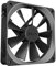 NZXT AER F - RF-AF140-B1 - 140mm - Winglet Designed Fan Blades - Fluid Dynamic Bearings - PWM Airﬂow Fans - Gaming Computer Fan