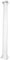 Halbsäule | rund | kanneliert | vorgrundierte Oberfläche | stoßfest | klassisch | Barock | Dekosäule | Stuck | weiß | PU | N3120H Set | 203 mm