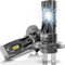 KATUR H7 Halogen Lampen, 500% 6000K Weiß 18000LM Lampe H7 Abblendlicht Scheinwerferlampe ， 2 Stück