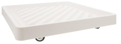 Gatuida Carrello per Piante con Rotelle Vassoio Base per Fioriera Girevole Resistente Pallet per Esterni Casa