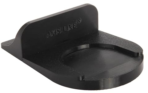 Axis Line Sodastream Adapter für Glaskaraffe, Osmose-Anlage Befüllhilfe | Freihändiges Befüllen ohne Verschütten für 0,7L Flaschen, präzise Positionierung unter dem Hahn, robustes Design Schwarz.
