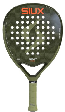 Siux - Racchetta da paddle Beat Hybrid 2026 verde a forma di lacrima - Controllo e comfort