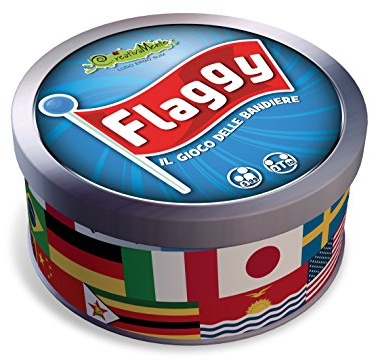 CreativaMente - Flaggy, the Game of Flags, from 5 to 99 years - 541 (Italian Version)