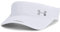 Under Armour Men's Iso-Chill Launch Run Visor, One Size, White/White/Reflective (100)