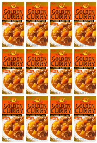 Sparpaket! S&B Golden Curry Sauce Mix mild 12x92g