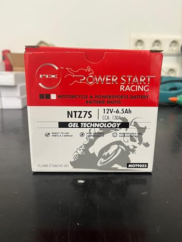 NX - Motorrad Batterie Gel YB9-B / 12N9-4B-1 / NB9-B 12V 9Ah