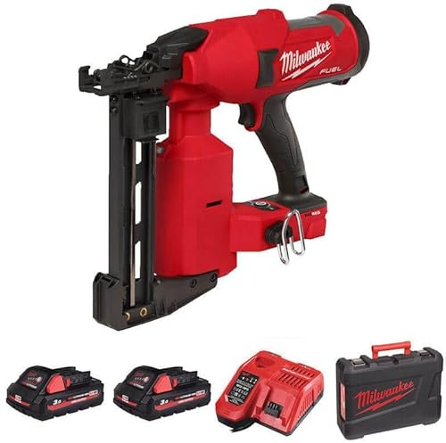 Milwaukee M18FFUS-302X 18v Cordless Fencing Stapler Kit 2 X 3.0AH Batteries Charger + Case