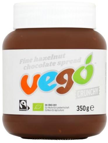 Vego Crunchy Fine Hazelnut Chocolate Spread 350g