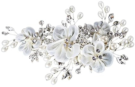 Adornos Para El Cabello De Novia Horquillas De Boda Para El Cabello De Novia Con Flores De Hilo Juego De Pasadores Delicados