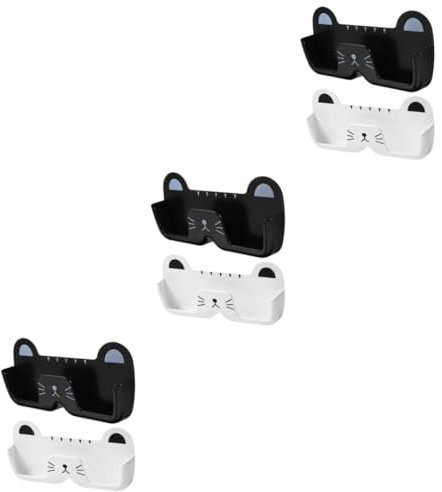 Yardenfun 6stücke Brillenhalterung Für Sonnenbrillen Langlebiger Brillen Organizer Aus Platzsparender Aufbewahrungsrack Für Mehrere Brillen Praktischer Eyewear Display Für Zuhause
