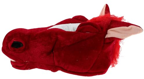 HAKIDZEL Hästhuvudmask 2026 Hästmaskot Huvudbonad Djurhuvud Mössa Nyhet Halloweenkostym för Nyårsfester Rollspel Scenuppträdanden