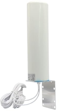Gain 28dbi 4G LTE 3G GSM Omni WiFi Antenna Outdoor Waterproof Network Reception Booster TS9 CRC9 SMA For Signal Amplifier Wider Coverage(5m and CRC9)