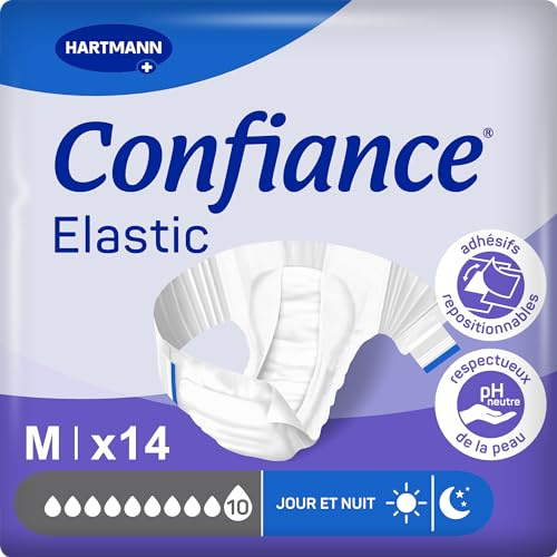 Confiance Elastic 10 Gouttes Changes Complets Unisexes | Taille M