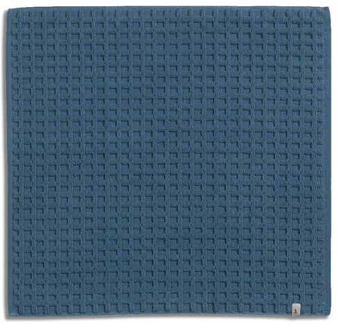Möve Badematten Piquee Steel Blue - 847 60x60 cm