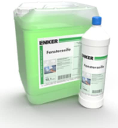 Linker Chemie Fensterseife Spezialreiniger 10,1 Liter Kanister ohne Flasche | Reiniger | Hygiene | Reinigungsmittel | Reinigungschemie |